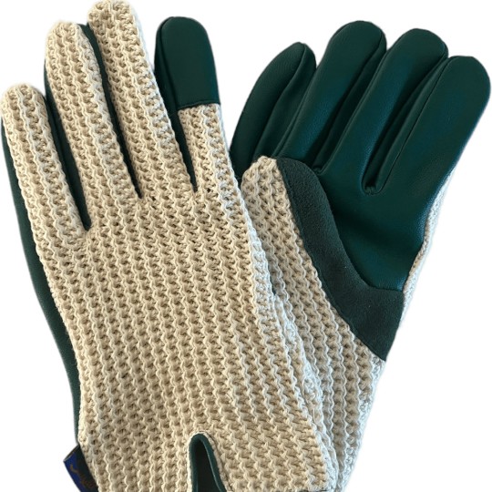 Suixtil Grand Prix Driving Gloves British racing green